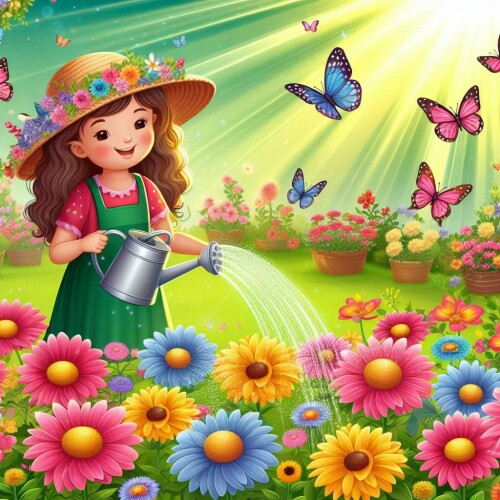 Good-Morning-and-butterfly-and-flowers.jpg