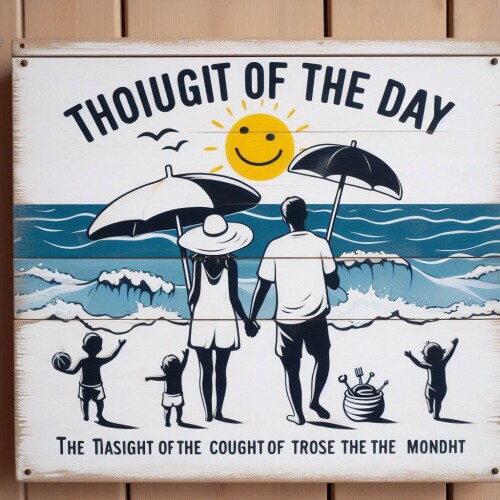 Thought of the day sun and beach 8783